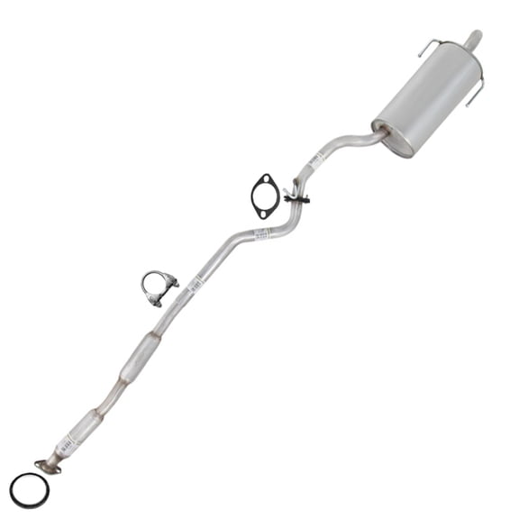 Northeastern Exhaust Stainless Steel Resonator & Muffler Fits 2000–2004 Subaru Legacy 2.5L Sedan/Wagon – Direct Fit