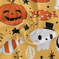 thumbnail image 2 of Dreamtimes Halloween Pumpkin Round Tablecloth 60", Table Cover Water Resistant Spill Proof Large Table Cover for Indoor & Outdoor Family Gathering Dinner, BBQ, 2 of 7