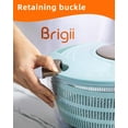 thumbnail image 4 of Centrifugadora de ensaladas Brigii de 4,24 L con doble orificio de drenaje, 4 of 6