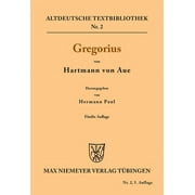 Altdeutsche Textbibliothek: Gregorius (Paperback)