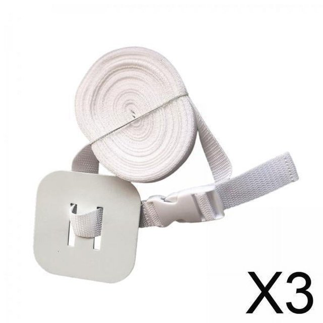 3 Correas Elásticas Para Cama Con Hebilla Ajustable Para Colchón De Sábanas De 8 M