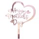 thumbnail image 1 of Zhuge 10 piezas de adorno para tarta con la frase "Feliz día de la madre", color rosa, decoración decorativa para tarta(oro rosa A), 1 of 5