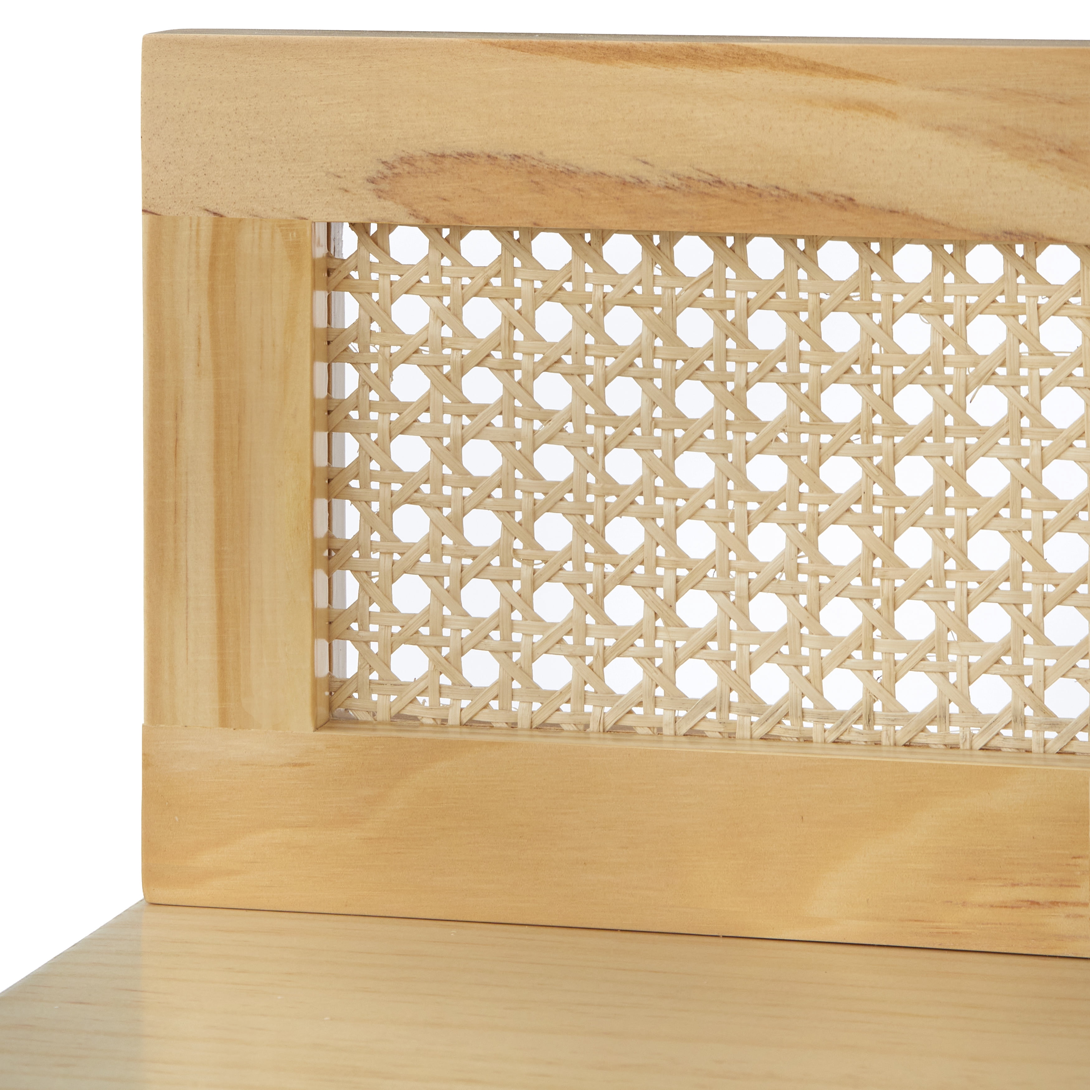 TMS Bennett Modern Writing Desk, Light Oak
