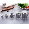 thumbnail image 3 of Stainless Steel Mesh Seasoning Ball Tea Strainer with Lid and Extended Chain, 3 of 9