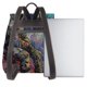 thumbnail image 3 of Disketp Rainbow Astronaut Space Landscape Mochila de Cuero para Mujer, Bolso de Espalda Antirrobo con Estilo para Viaje, Trabajo y Uso Diario, 3 of 4