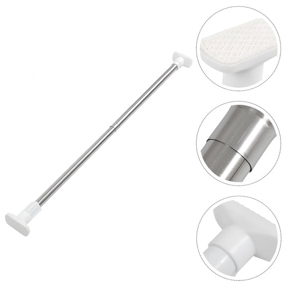 XIBUFE Shower Curtain Rod Clothes Rail Bathroom Stick Drying Pole