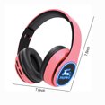 thumbnail image 3 of ZFYXGS Over-ear Headphones Wireless, Bluetooth Headphones Noise Cancelling Foldable High Sound Quality Waterproof LED Light for Home Office Cellphone PC, 3 of 6