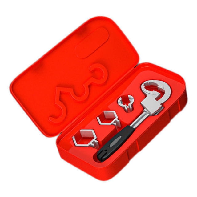 Llave para baño, llave para baño multifuncional, llave dentada de arco, llave ajustable para baño, diseño de próxima generación Jadeshay A