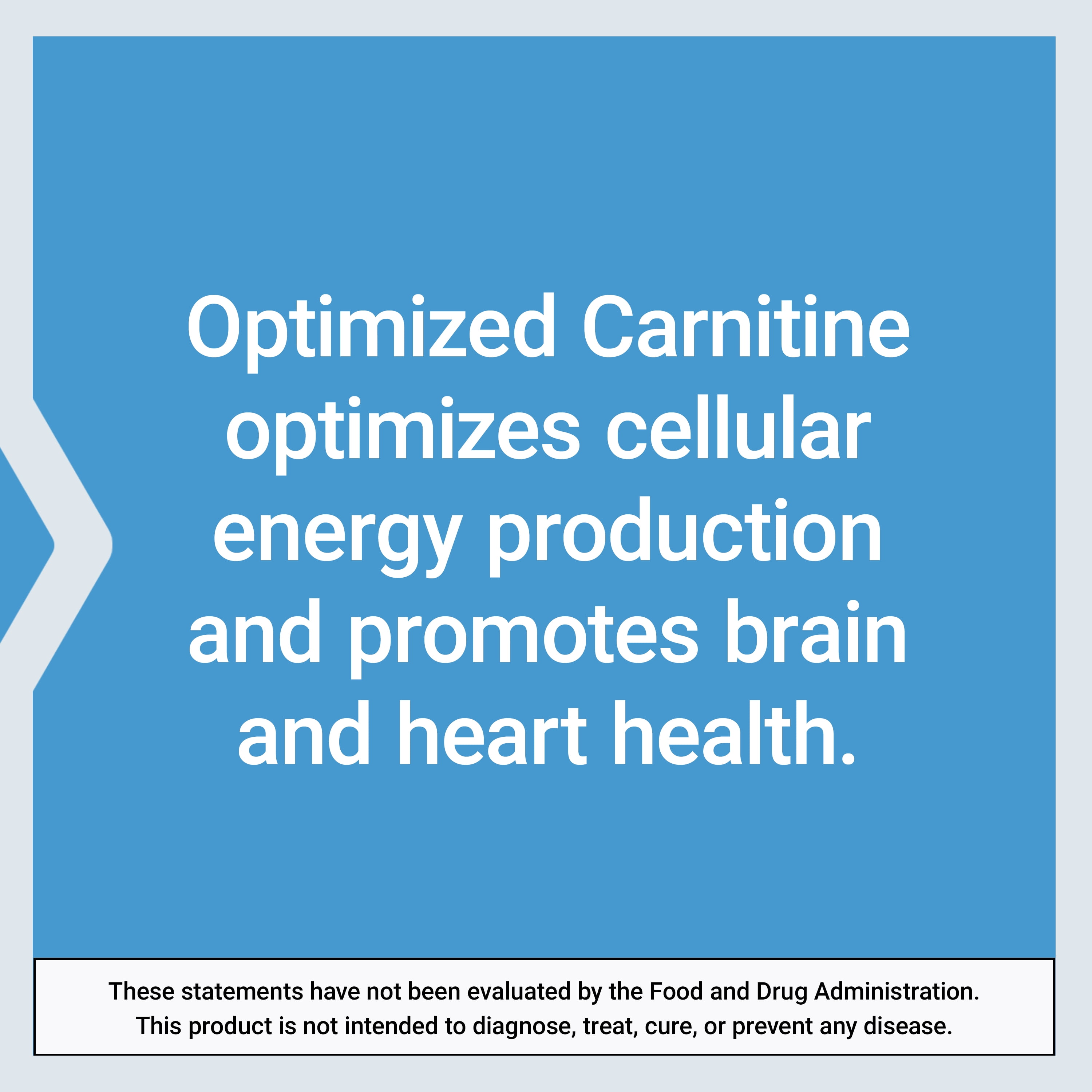 Life Extension Optimized Carnitine, three forms of L-carnitine, promotes heart & brain health, gluten free, non-GMO, vegetarian, 60 capsules