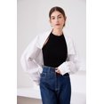 thumbnail image 5 of CAILDANL Fake Collar Long Sleeves Detachable Blouse False Collar Half Shirt Blouse Collar, 5 of 9
