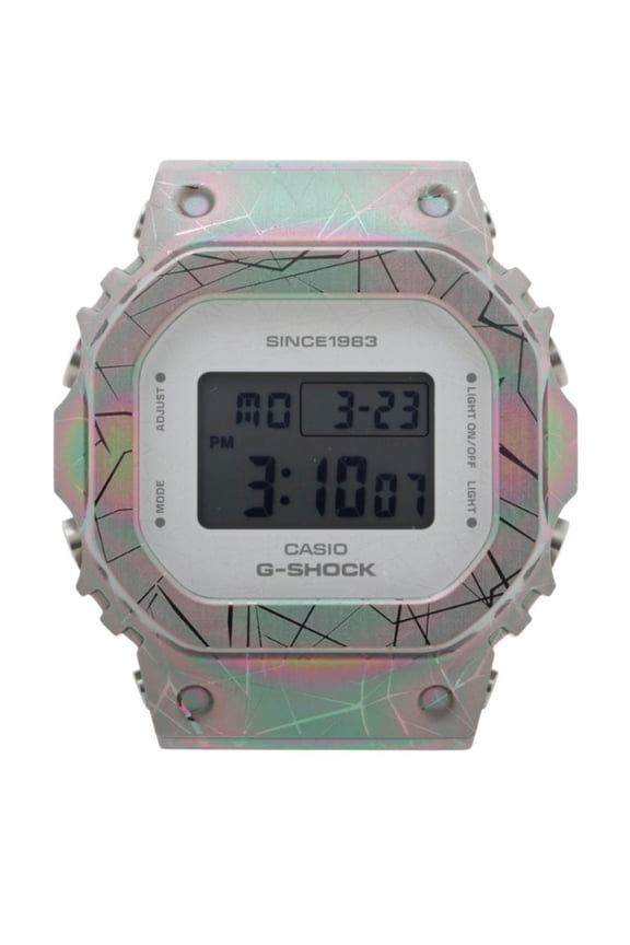 Pre-Owned CASIO G-SHOCK GM-S5640GEM-7JR Rainbow Skeleton Women's Watch 40th Anniversary...
