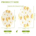 thumbnail image 2 of 3 Packs Of Wood Pulp Cotton Dishwashing Sponge 3.54x2.56 Inch Dishwashing Sponge Household Cleaning Sponge Kitchen Utensils Clean Use Cute Yellow Duckling3, 2 of 7