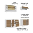 thumbnail image 4 of Cocina Integral Madesa Glamy Con Tarja 200 Cm Marron, 4 of 10