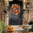 thumbnail image 5 of putnchl Halloween Wreath Crown Decoration Door Ornament Decoration Scary, 5 of 5