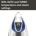 thumbnail image 2 of Reliable Velocity 240IR Steam Iron, Blue, Auto shut-off, Two temperature settings, 2 of 8