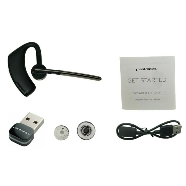 Plantronics Voyager Legend UC B235 USB PC Bluetooth Headset Black