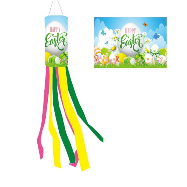 Windsock Windpipe Flags Creative Festival Hanging Long Home Decorations