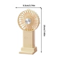thumbnail image 3 of XGFHYJEH Hand Held Fan, Mini Fan Handheld, Hand Held Fan Rechargeable, Portable Folding Hand Held Cooling Fan, 3 of 6