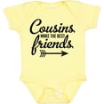 thumbnail image 3 of Inktastic Cousins Make the Best Friends with Arrow Boys or Girls Baby Bodysuit, 3 of 5