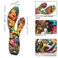 thumbnail image 6 of CalExotics Hype Dual Stim Rechargeable Rabbit Vibrator, Multicolor, 6 of 8