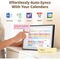 thumbnail image 5 of Dragon Touch Digital Calendar with Chore Chart - 10.1" Interactive Touchscreen, Smart Family Scheduler for Desk Mounting-Black, 5 of 8