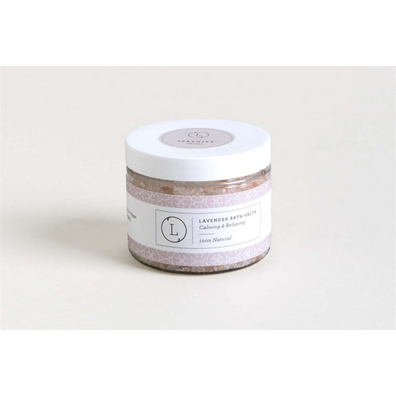 Lizush - Lavender Natural Bath Salt Soak with Dead sea, Epsom and Himalayan salts