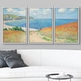 thumbnail image 3 of wall26 Framed Canvas Print Wall Art Set Path Through The Corn at Pourville by Claude Monet Cultural Historic Oil Painting Fine Art Reproduction for Living Room, Bedroom, Office - 16"x24"x3, 3 of 5