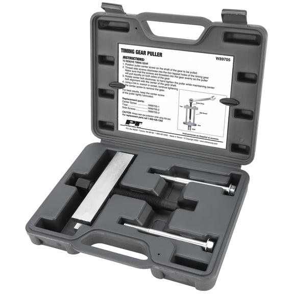 Performance Tool W89705 Timing Gear Puller Set - Essential Tool for Engine Timing Belt and Gear Removal
