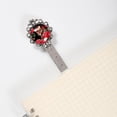 thumbnail image 2 of Rose Leopard Book Accessories: Vintage Silver Lace-Edged Bookmark, Gift for Readers and Book Lovers, 2 of 5