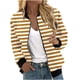 thumbnail image 2 of Abrigo informal de manga larga sin capucha y chaquetas para mujer, abrigo informal de moda con estampado y bolsillo con cremallera, abrigo de poliéster para mujer, 2 of 5