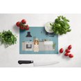 thumbnail image 3 of Carolines Treasures CK7735LCB Russian Spaniel Kitchen Scene Glass Cutting Board Large 12H x 16W multicolor, 3 of 3