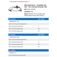 thumbnail image 2 of ABS Speed Sensor - Compatible with 2007 - 2013 Chevy Silverado 1500 2008 2009 2010 2011 2012, 2 of 2