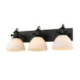 thumbnail image 2 of Yep by Golden Lighting Hines 3-light Vanity in Brushed Champagne Brass, 2 of 2