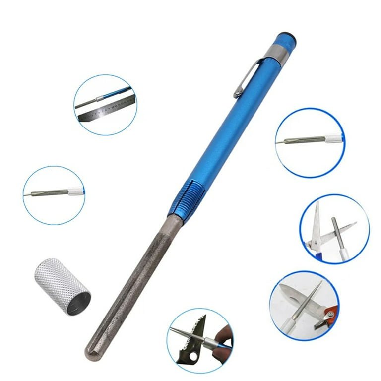 Fishing Hook Sharpener Pen Sharpener Outdoor Tool Diamond Pen