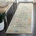 thumbnail image 3 of SAFAVIEH Madison Candelario Abstract Polka Dots Runner Rug, Grey/Gold, 2'2" x 12', 3 of 8