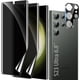 thumbnail image 1 of [Paquete de 3+3] Protector de pantalla de vidrio templado para Google Pixel 8 Pro 5G, desbloqueo ultrasónico de huellas dactilares, HD Clear Case Friendly resistente a los arañazos para Google Pixel 8, 1 of 4