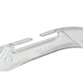 thumbnail image 4 of 505 17" Clear Middle Heavy Weight Plastic Shirt Hangers (Pack of 100), 4 of 5