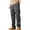 Dark Gray, variant on Work Pants For Men Retro Trend Versatile Plus Size Loose Straight Leg Casual Pants for Construction, Outdoor and Workwear,Dark Gray,M