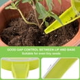 thumbnail image 4 of Herramienta de mano para dispensador de semillas de siembra, paquete de 6 sembradoras de jardín ajustables de mano con 5 ajustes de dial, ideal para semillas pequeñas de flores, verduras, 4 of 5