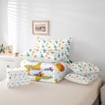 thumbnail image 6 of Erosebridal Retro Dino Pattern 7 Pieces Bedding Comforter Set,Cartoon Rocket Galaxy Planet Full Bedding Set For Boys Kids,Reversible, 6 of 7