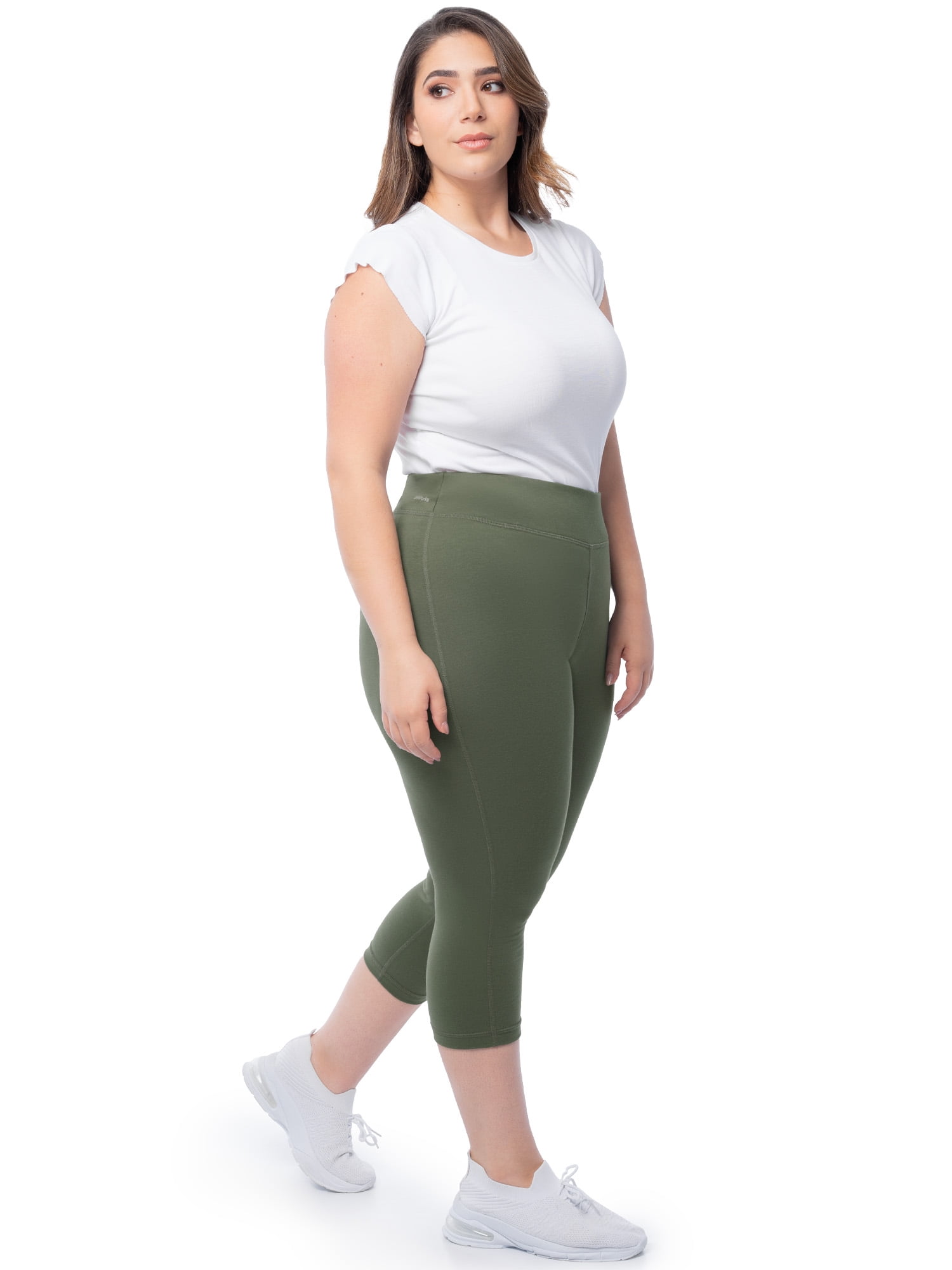 Athletic Works Women's Plus Size Core Active Capri Legging