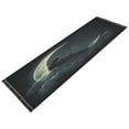 thumbnail image 5 of WOBOGO Playing Guitar on The Moon Bedside long rug delicate and soft modern indoor area decor non slip carpet for bed room corridor entrance balcony, 5 of 8