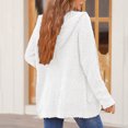 thumbnail image 2 of Vedolay Casual jacket Womens Oversized Trendy Coats Fashion Casual Dressy Casual Jackets,White S, 2 of 5