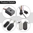thumbnail image 3 of Car Alarm Electric Bike Alarm Sounds V V Electric Vehicles Auto Lock Black Compatibility Easy To Use Ebike Install, 3 of 12