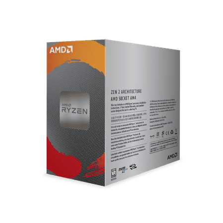 AMD - Ryzen 5 3600X 3rd Generation 6-Core - 12-Thread - 3.8 GHz (4.4 GHz Max Boost) Socket AM4 Unlocked Desktop Processor