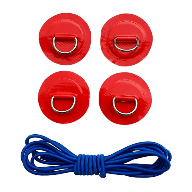 Parche de anillo en D para kayak Sunnimix 4 Piezas