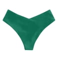thumbnail image 1 of Funicet Womens New Scarless Low Waist Solid Swimming Trunks, 1 of 4
