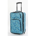 thumbnail image 3 of 21" 2-Wheel Upright Carry-On Luggage, Hawaiian Pineapple Print, 3 of 6
