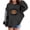 T1300 Black, variant on Likimi Toddler Girls Hoodies Hooded Graphic Print Long Sleeve Sweatshirt For Girls Spring Autumn Fashion Pullover With Pocket Black Size 18-24 Months