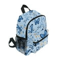 thumbnail image 2 of ALAZA Butterfly Flowers School Backpack Small Bookbag Mini Bags, 2 of 6